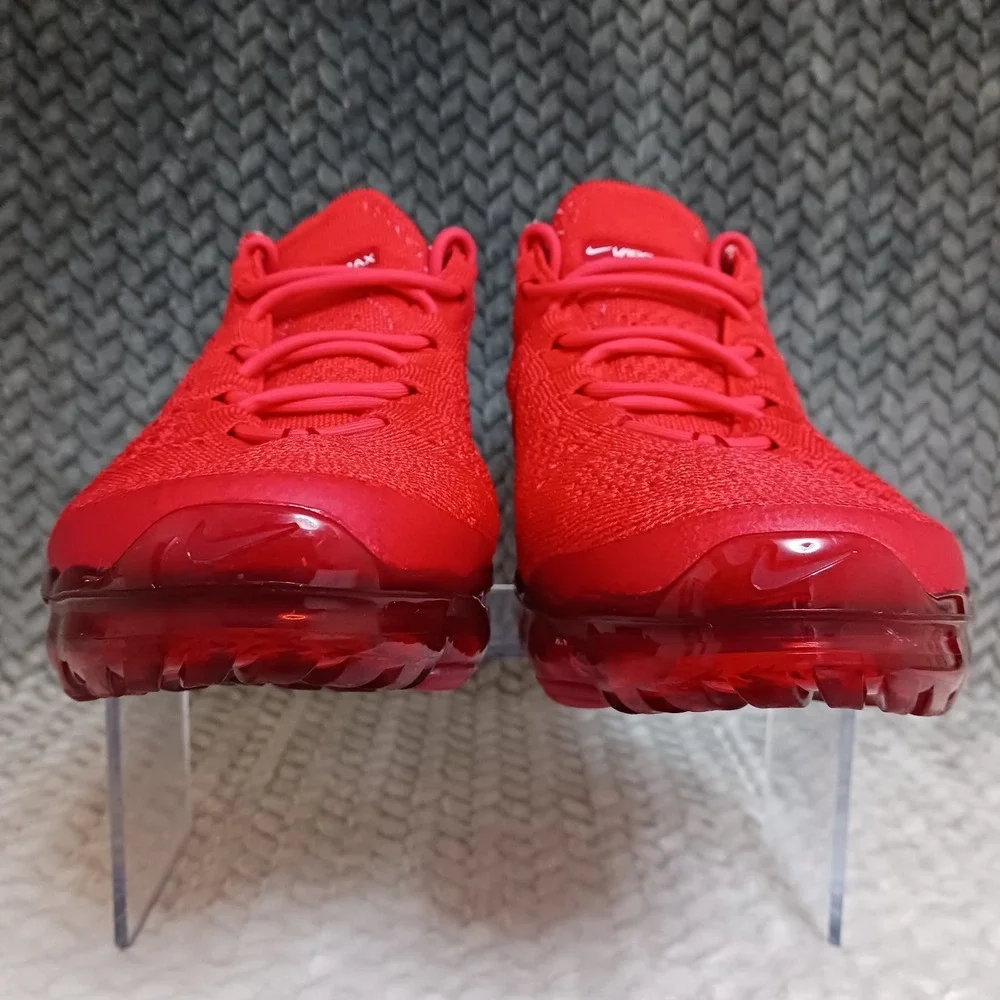 Nike Air VaporMax 2023 Flyknit Triple Red Men's Walking Running Shoes Size 11